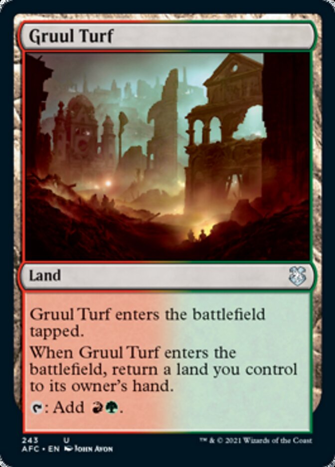 Gruul Turf [Dungeons & Dragons: Adventures in the Forgotten Realms Commander] | Fandemonia Ltd