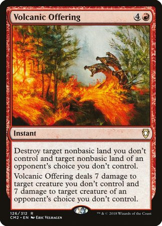 Volcanic Offering [Commander Anthology Volume II] | Fandemonia Ltd