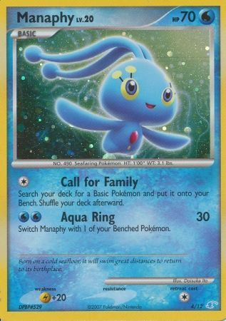 Manaphy (4/12) [Diamond & Pearl: Trainer Kit - Manaphy] | Fandemonia Ltd