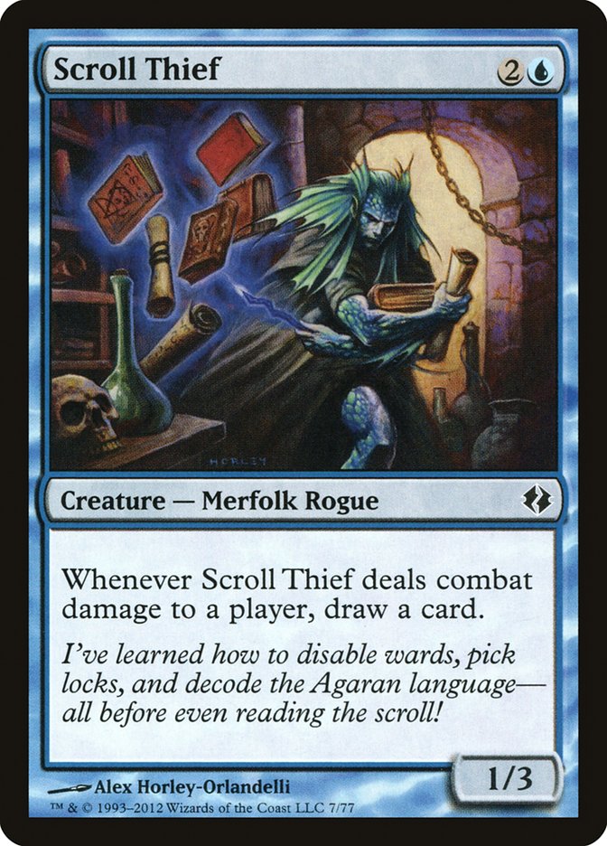 Scroll Thief [Duel Decks: Venser vs. Koth] | Fandemonia Ltd