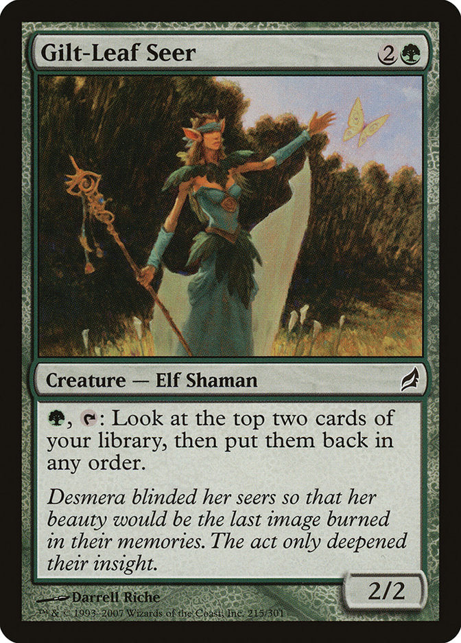 Gilt-Leaf Seer [Lorwyn] | Fandemonia Ltd