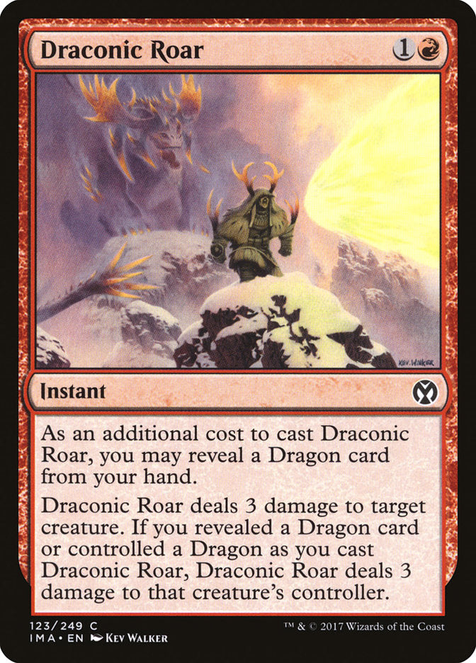 Draconic Roar [Iconic Masters] | Fandemonia Ltd