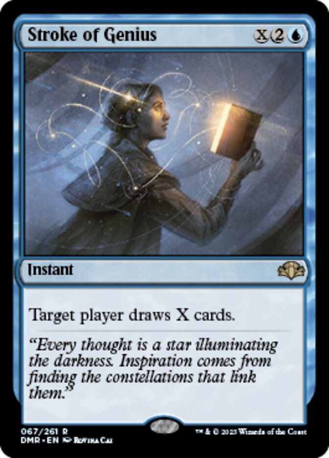 Stroke of Genius [Dominaria Remastered] | Fandemonia Ltd