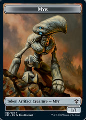 Myr // Treasure Token [Commander 2021 Tokens] | Fandemonia Ltd