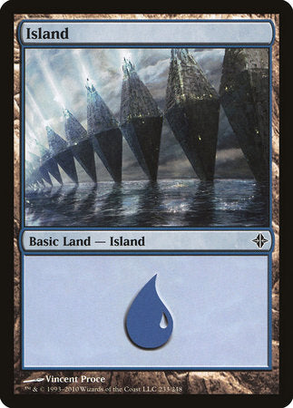 Island (233) [Rise of the Eldrazi] | Fandemonia Ltd