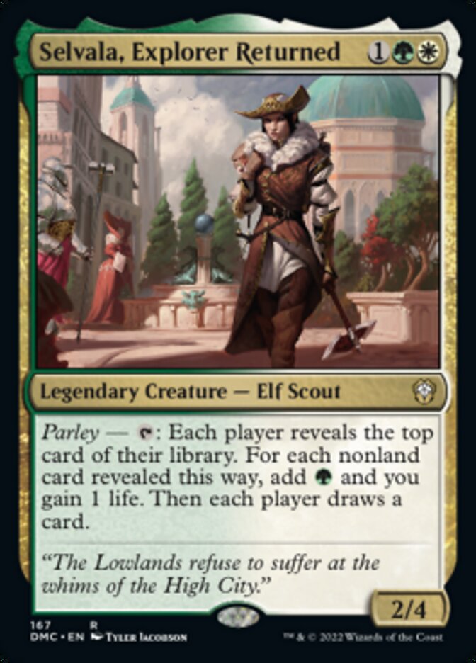 Selvala, Explorer Returned [Dominaria United Commander] | Fandemonia Ltd