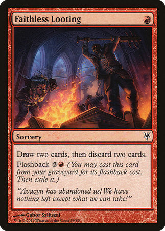 Faithless Looting [Duel Decks: Sorin vs. Tibalt] | Fandemonia Ltd