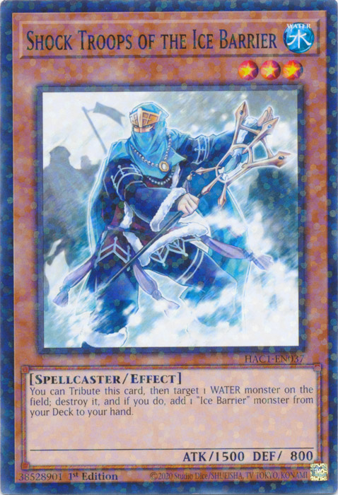 Shock Troops of the Ice Barrier (Duel Terminal) [HAC1-EN037] Common | Fandemonia Ltd