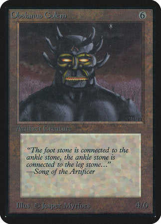 Obsianus Golem [Limited Edition Alpha] | Fandemonia Ltd