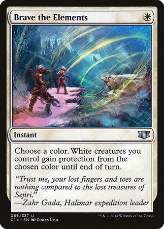Brave the Elements [Commander 2014] | Fandemonia Ltd