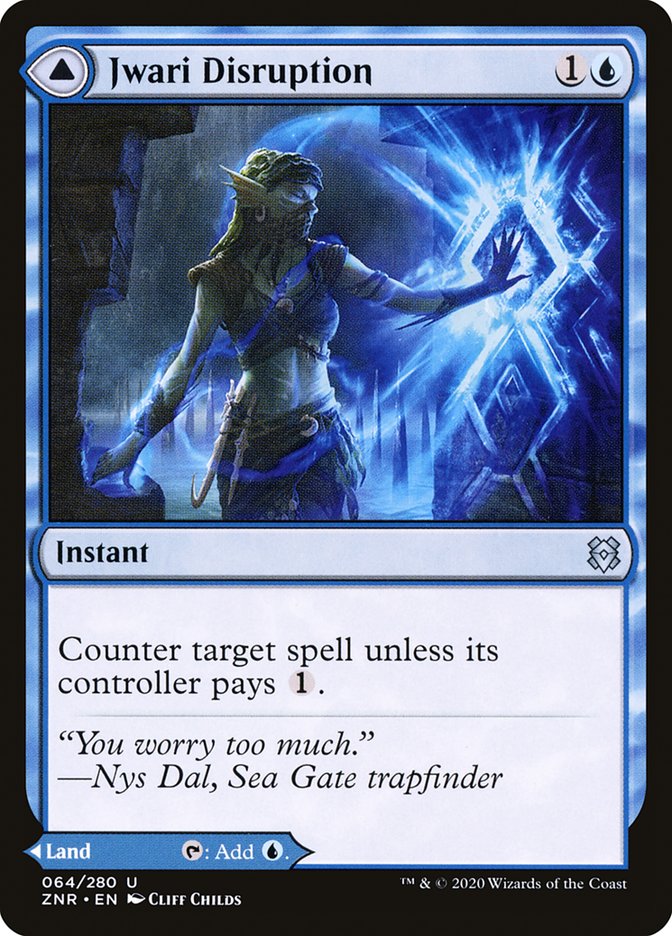 Jwari Disruption // Jwari Ruins [Zendikar Rising] | Fandemonia Ltd