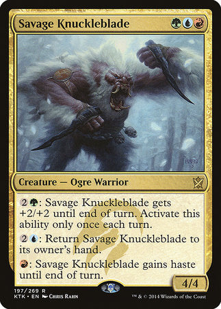 Savage Knuckleblade [Khans of Tarkir] | Fandemonia Ltd