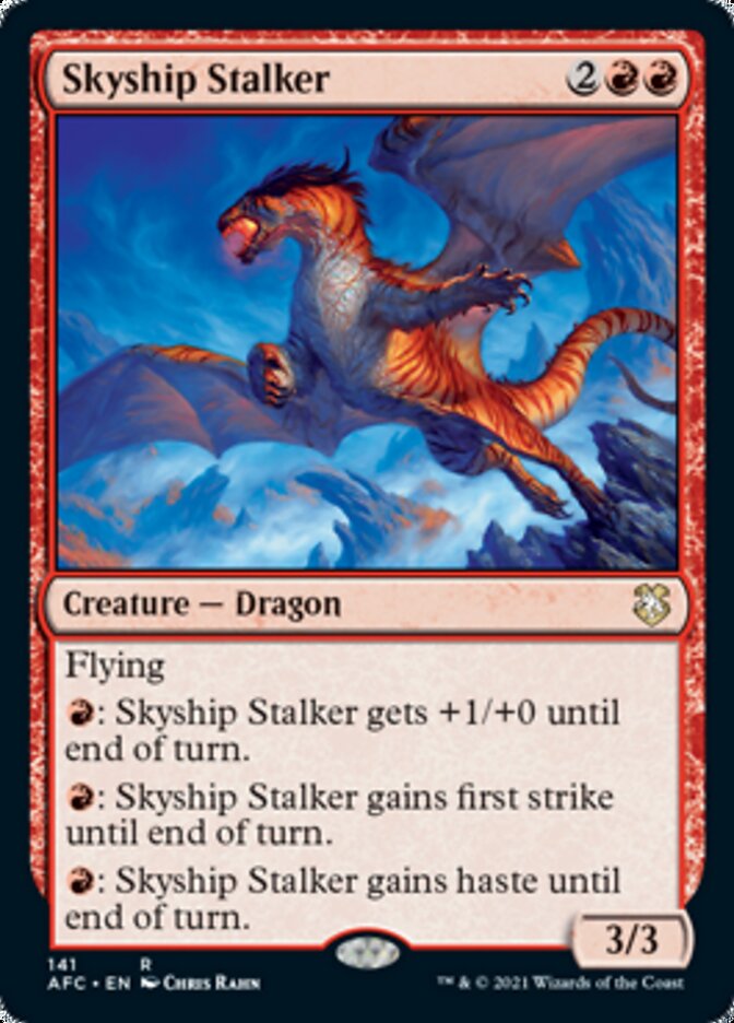 Skyship Stalker [Dungeons & Dragons: Adventures in the Forgotten Realms Commander] | Fandemonia Ltd