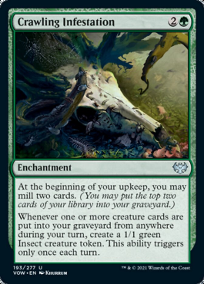 Crawling Infestation [Innistrad: Crimson Vow] | Fandemonia Ltd