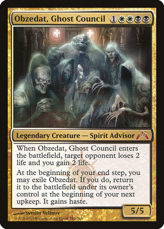Obzedat, Ghost Council [Gatecrash] | Fandemonia Ltd