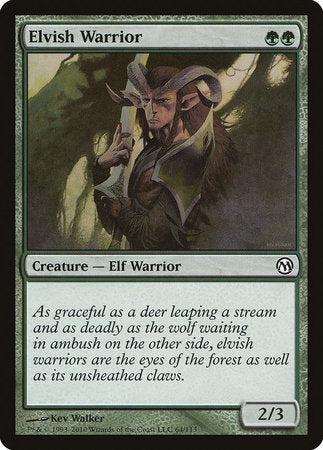 Elvish Warrior [Duels of the Planeswalkers] | Fandemonia Ltd