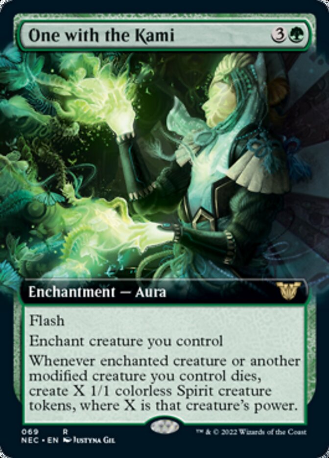 One with the Kami (Extended) [Kamigawa: Neon Dynasty Commander] | Fandemonia Ltd