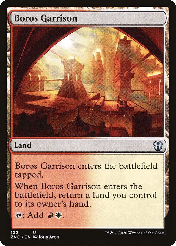Boros Garrison [Zendikar Rising Commander] | Fandemonia Ltd