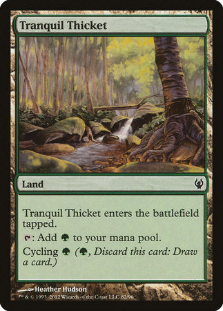 Tranquil Thicket [Duel Decks: Izzet vs. Golgari] | Fandemonia Ltd