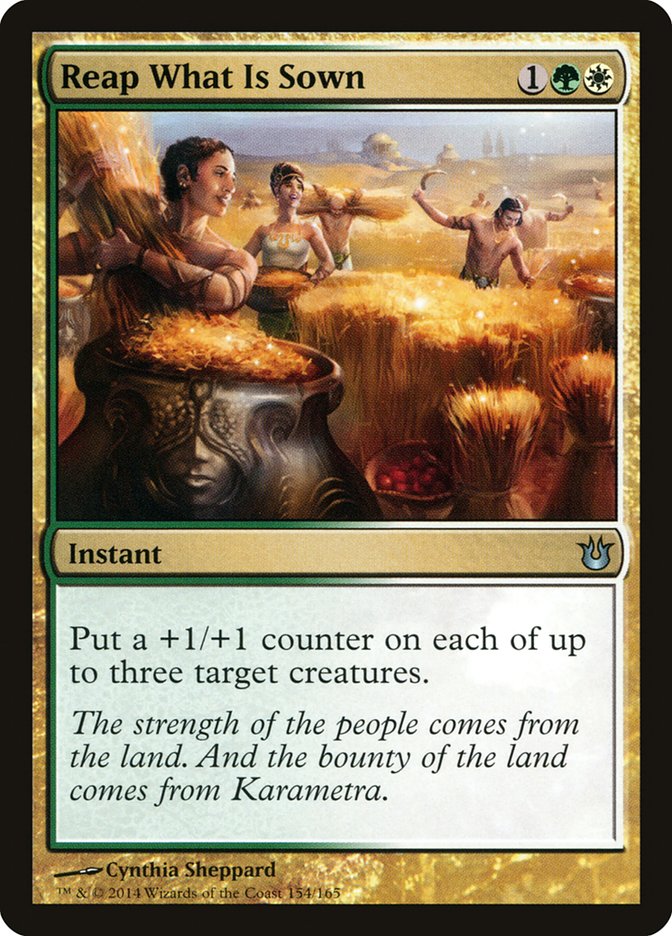 Reap What Is Sown [Born of the Gods] | Fandemonia Ltd