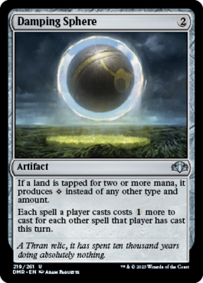 Damping Sphere [Dominaria Remastered] | Fandemonia Ltd