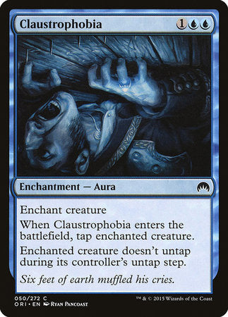 Claustrophobia [Magic Origins] | Fandemonia Ltd
