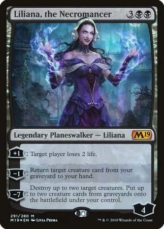 Liliana, the Necromancer [Core Set 2019] | Fandemonia Ltd