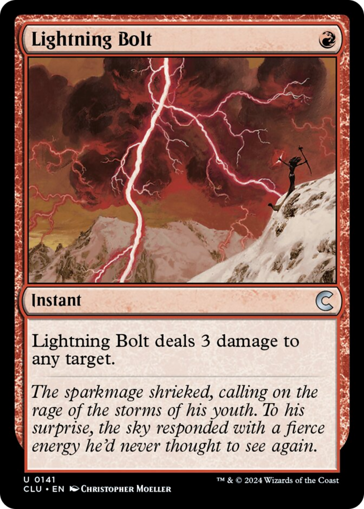 Lightning Bolt [Ravnica: Clue Edition] | Fandemonia Ltd