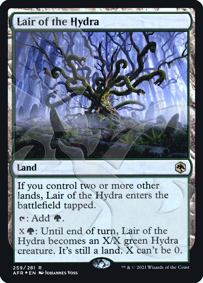 Lair of the Hydra (Ampersand Promo) [Dungeons & Dragons: Adventures in the Forgotten Realms Promos] | Fandemonia Ltd