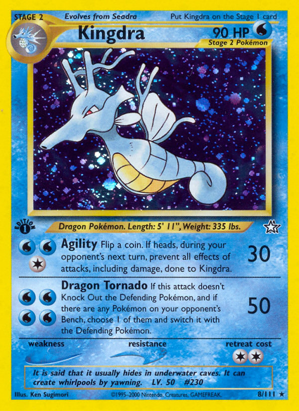 Kingdra (8/111) [Neo Genesis 1st Edition] | Fandemonia Ltd
