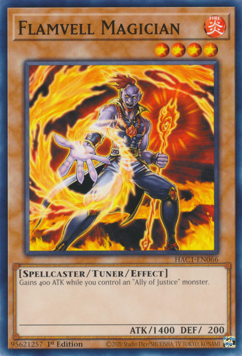 Flamvell Magician [HAC1-EN066] Common | Fandemonia Ltd