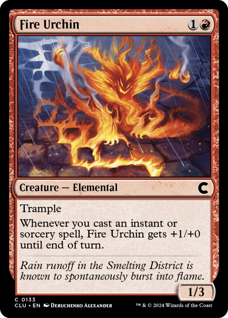 Fire Urchin [Ravnica: Clue Edition] | Fandemonia Ltd