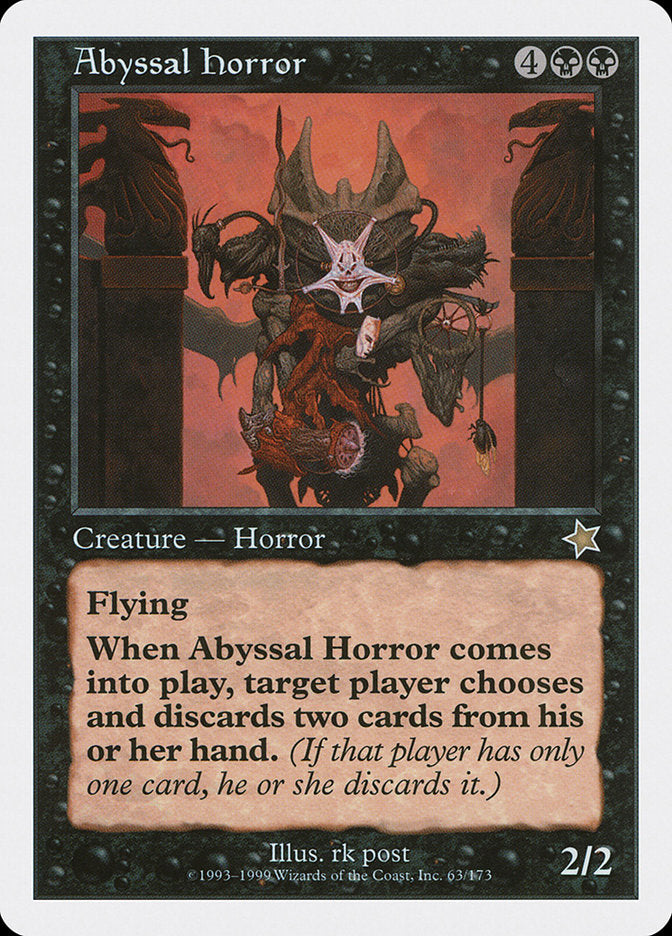 Abyssal Horror [Starter 1999] | Fandemonia Ltd