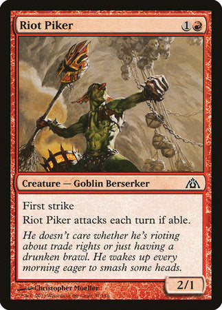 Riot Piker [Dragon's Maze] | Fandemonia Ltd