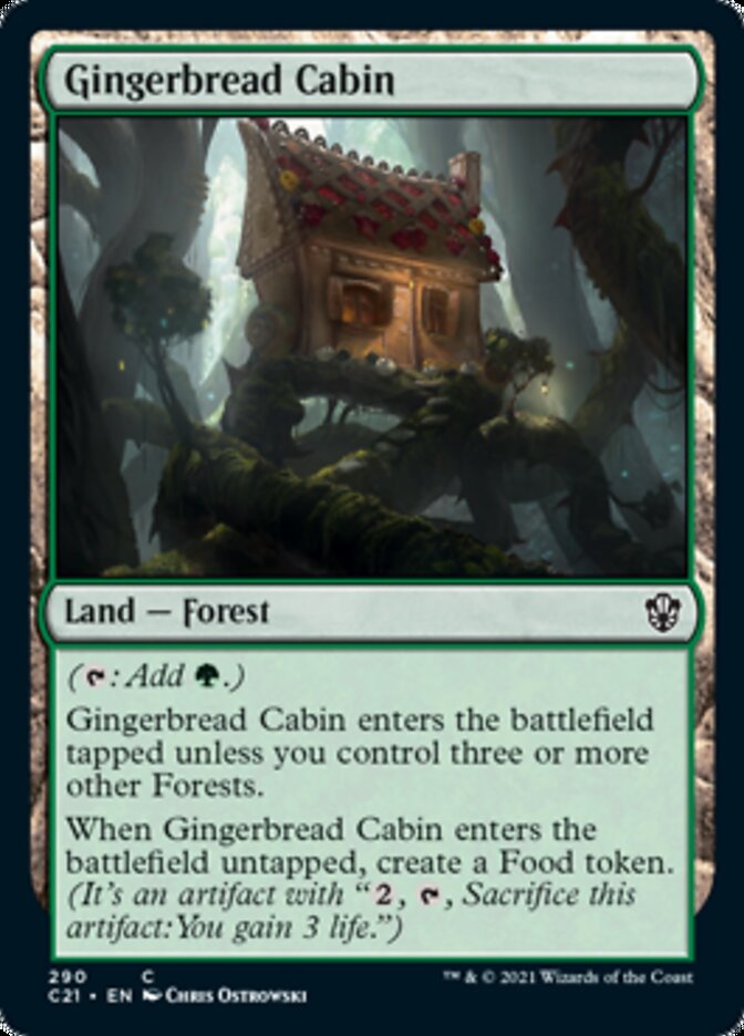 Gingerbread Cabin [Commander 2021] | Fandemonia Ltd