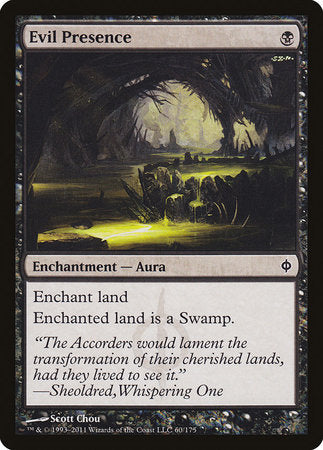Evil Presence [New Phyrexia] | Fandemonia Ltd