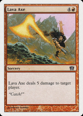 Lava Axe [Eighth Edition] | Fandemonia Ltd