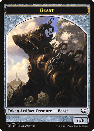 Beast Token (001) [Kaladesh Tokens] | Fandemonia Ltd