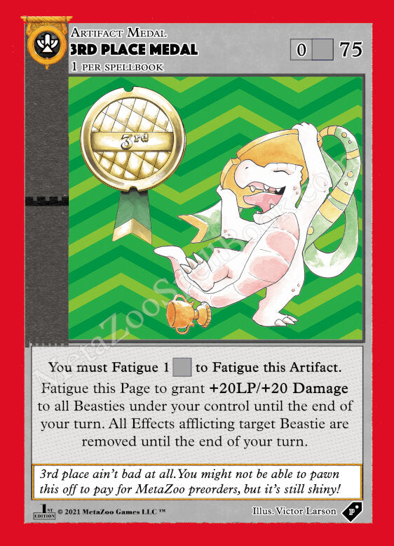 3rd Place Medal [Medals] | Fandemonia Ltd