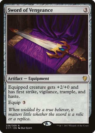 Sword of Vengeance [Commander 2017] | Fandemonia Ltd