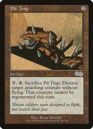 Pit Trap [Urza's Saga] | Fandemonia Ltd