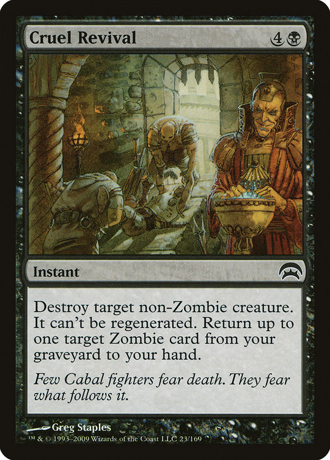 Cruel Revival [Planechase] | Fandemonia Ltd