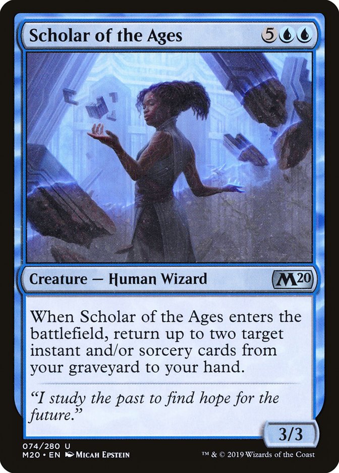 Scholar of the Ages [Core Set 2020] | Fandemonia Ltd