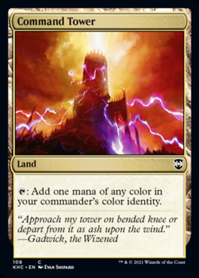 Command Tower [Kaldheim Commander] | Fandemonia Ltd