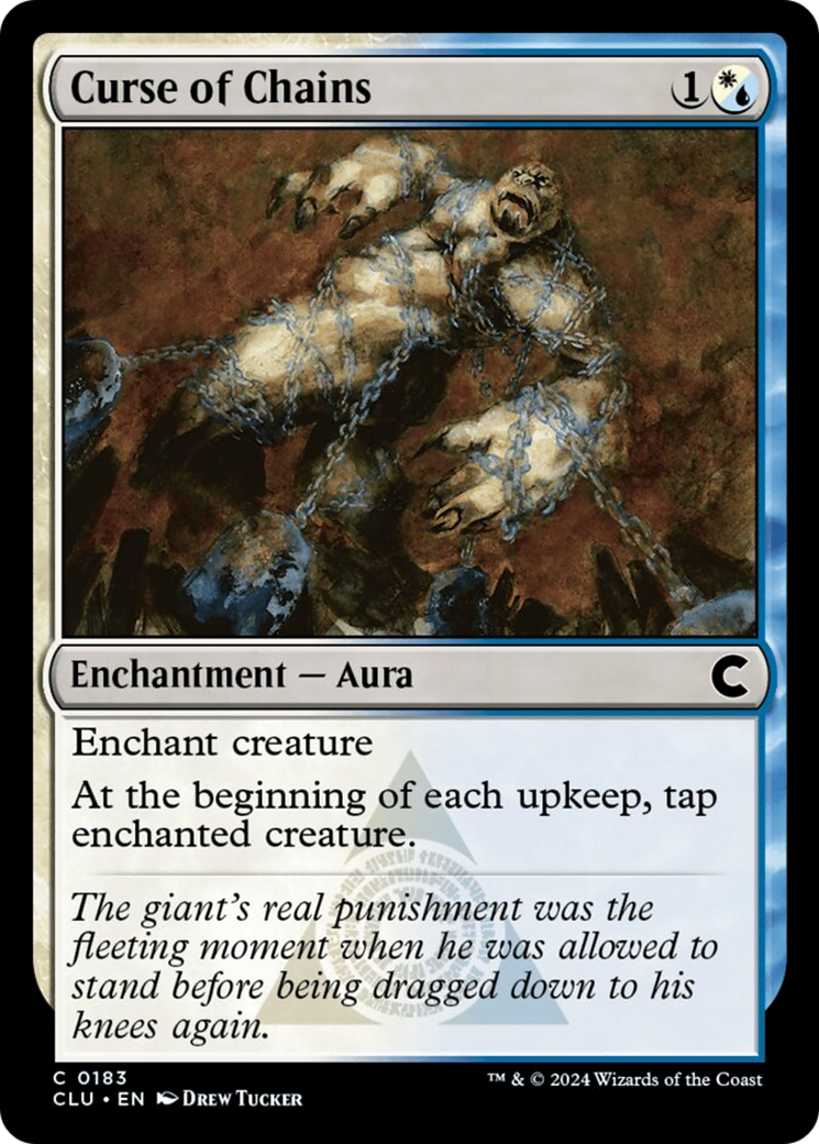 Curse of Chains [Ravnica: Clue Edition] | Fandemonia Ltd