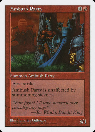 Ambush Party [Fifth Edition] | Fandemonia Ltd