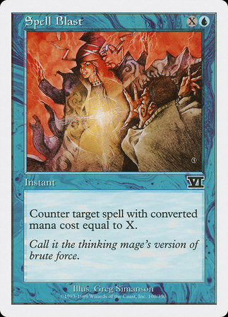 Spell Blast [Classic Sixth Edition] | Fandemonia Ltd