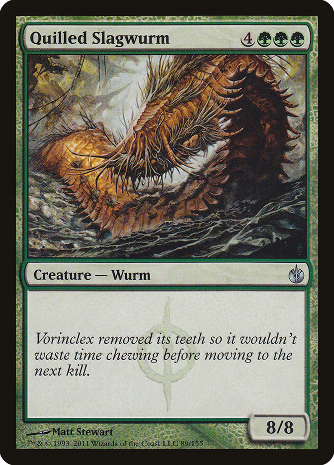 Quilled Slagwurm [Mirrodin Besieged] | Fandemonia Ltd