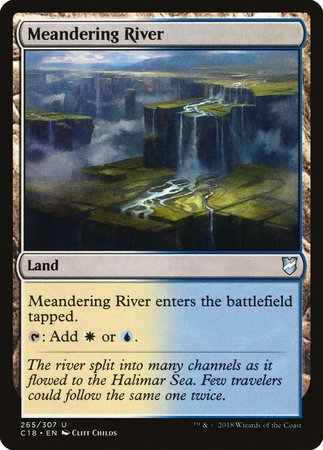 Meandering River [Commander 2018] | Fandemonia Ltd