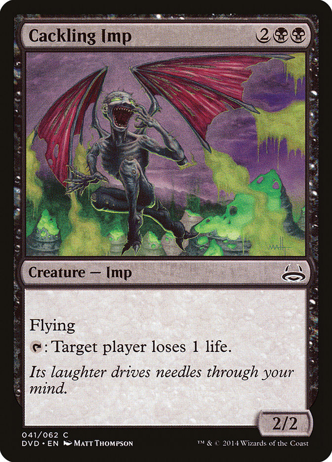 Cackling Imp (Divine vs. Demonic) [Duel Decks Anthology] | Fandemonia Ltd